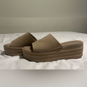 No Boundaries Y2K Style Platform Sandals 9W